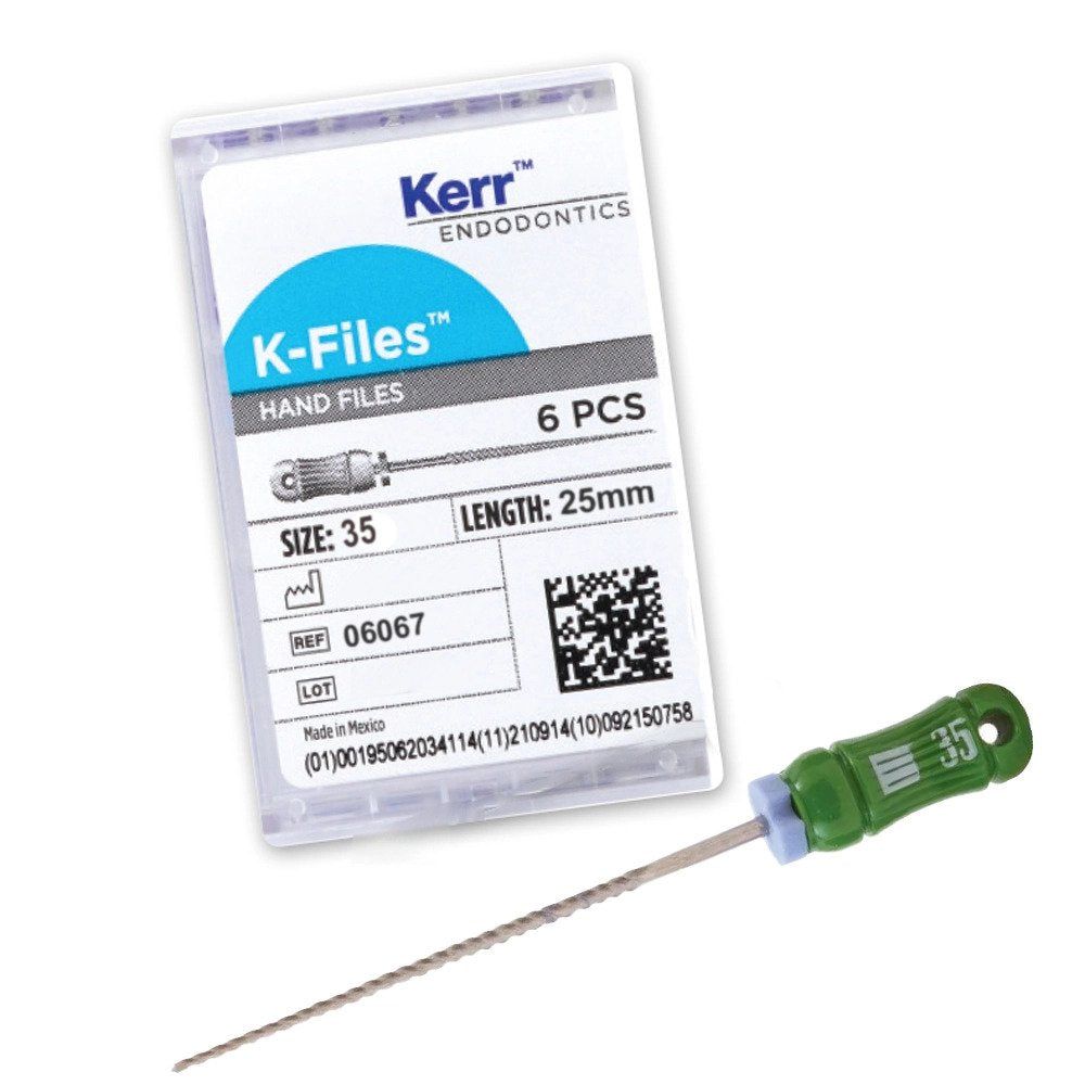 kerr-endodontics-k-files-35-hand-files-25mm-box-of-6 kerr-endodontics-k-files-35-hand-files-25mm-box-of-6